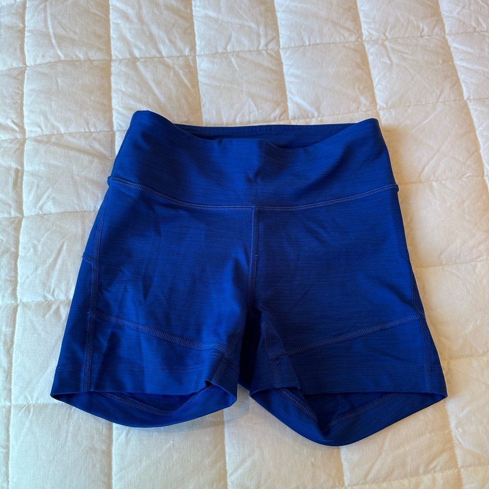 Outdoor Voices Blue Athletic Shorts
